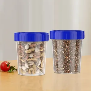 120 मिलीलीटर प्लास्टिक पीपी लैब मापने वाले कप को स्केल और कैप के साथ कप मापने - Product Image 6