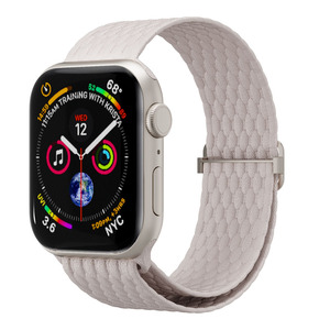 2024 nuevo diseño de <span class=keywords><strong>correas</strong></span> de reloj deportivas de moda resistente al agua elegante correa de cuero de nailon elástico <span class=keywords><strong>alternativas</strong></span> que mejoran su reloj - Product Image 3