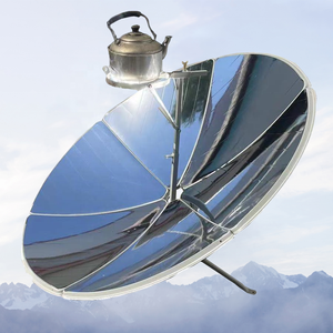 Cuisinière <span class=keywords><strong>solaire</strong></span> SANWEI 1800W haute puissance, 150cm, 1100°C haute température, film aluminisé sous vide de 0,4mm d'épaisseur, 1,8m - Product Image 1