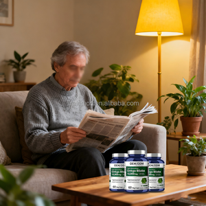 Капсулы с экстрактом листьев гинкго билоба 12500 мг, OEM/ODM, под собственной торговой маркой, растительная пищевая добавка для поддержки памяти и работы мозга - Product Image 6