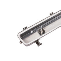 Vente en gros Tubes d'éclairage linéaire à LED tri-preuve étanches en acier inoxydable Couvercles d'éclairage électrique pour applications en entrepôt