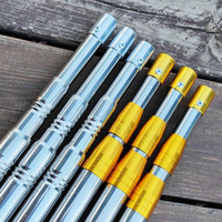 Canne de pêche télescopique multifonctionnelle en acier inoxydable, accessoire de pêche, longue perche multi-sections