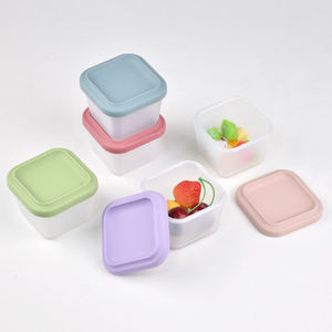 Contenedor de Silicona para Almacenamiento de Alimentos y Suplementos para Bebés, a Prueba de Fugas y Apto para Microondas, para Alimentos Congelados/Frescos, para Niños - Product Image 6