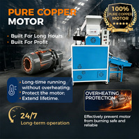 Granulateur de fil de cuivre compact et efficace Lansing LX-150B – Machine de séparation de câbles peu encombrante pour le recyclage à domicile, en atelier ou pour les petites entreprises