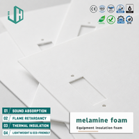 Lámina de Espuma de Aislamiento Térmico Resistente al Calor para Equipos Industriales, Material de Aislamiento de Melamina Impermeable e Insonorizante en Rollo