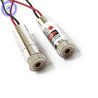 Module de diodes d'alignement du faisceau, lot de 2, Laser rouge 650nm 5mW 3-5v, focalisation du faisceau