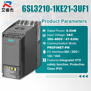 Nuevo Variador de Frecuencia SINAMICS G120C Compacto Original 6SL3210-1KE21-3UF1 3kW 3AC 380-480V VFD - Product Image 2