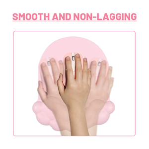 Bán Buôn Rắn Màu Da Đám Mây Chuột Pad Bàn Phím Tay Chủ Bộ Nhớ Bọt Silicone Chống Trượt Không Thấm Nước Cổ Tay Chuột Pad - Product Image 5