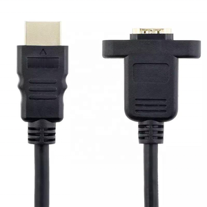Câble d'extension <span class=keywords><strong>HDMI</strong></span> mâle vers femelle, <span class=keywords><strong>rallonge</strong></span> sur panneau, solide - Product Image 2