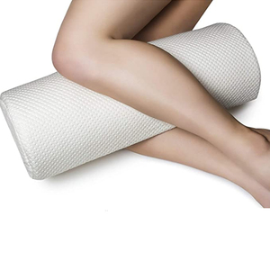 Oreiller <span class=keywords><strong>orthopédique</strong></span> en mousse à mémoire de forme, soutien-gorge demi-lune pour les genoux, coussin des jambes, rouleau de correction lombaire, colonne vertébrale, dos, hanche, Stress pour les jambes - Product Image 2