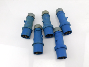 PLC Poesten Performance Connector Plug <strong>MENNEKES</strong> <strong>16A</strong>-<strong>6h</strong>/<strong>200</strong>-<strong>250V</strong> ** 5 Pieces ** Warranty Product - Product Image 1