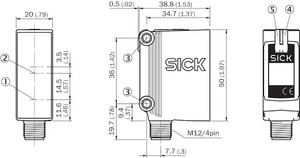 เซ็นเซอร์โฟโตอิเล็กทริค GTB10-P4212 1065857 รุ่นขายดี G10 GTB10-P4212 GTB10-P4212 1065857 GTB10-P4212 - Product Image 3