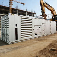 Groupe électrogène diesel silencieux de type conteneur haute puissance 1000 kW 1200 kW 1500 kW 1600 kW 1875 kVA 2000 kVA pour centre de données