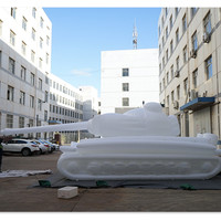 Nouveau Géant Leurre Modèle Ballon Armes Armée Militaire Gonflable à vendre