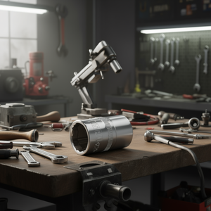 235 1/2 X Wrench <b>Socket</b> 12 Point Metric Size L Length B Depth - Product Image 3