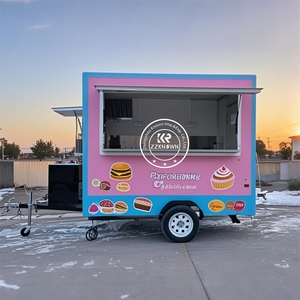 Carrito de Helados Retro Personalizado, Carrito Móvil Económico para Venta de Hot Dogs, Camión de Venta de Snacks, Kiosco de Comida Callejera - Product Image 3