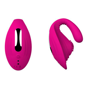 Vibromasseur Dildo Jouet sexuel féminin Dildo Couples Lesbiennes Édition améliorée Coquille Little Bee Télécommande sans fil - Product Image 4