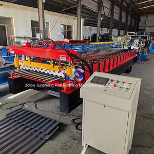 Bunte trapezförmige Dach platte Baumaterial Maschine glasierter Stahl farbige Fliesen Motor rolle gebrauchte Kern komponente-Getriebe - Product Image 2