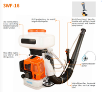 3WF-16YJ Gasoline Mister Duster Pulvérisateur à dos Mosquito Fogger Pulvérisateur agricole