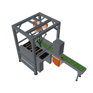 Robot industriel intelligent entièrement automatique à 3 axes, vitesse personnalisée, pour le transport de denrées alimentaires, de boissons, de cartons et d'emballages en bois, et la préparation de commandes. - Product Image 4