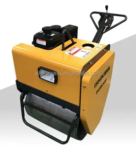 300KG Gasoline Walk Behind Single Drum Road Roller Construction Equipment For Road Compact