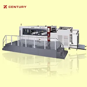 Cheap die cutting machine china MWZ1450QZ top feeder automatic die cutting machine with stripping cardboard cutter