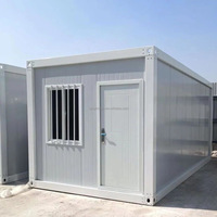 Maison modulaire en conteneur prête à être expédiée, logement préfabriqué détachable pour chantier et hébergement de projets