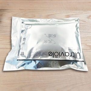 Custom Aluminum Foil Zipper Garment <strong>Bags</strong> Packaging <strong>Glossy</strong> Finished Plastic Clothing Silver Metallic Zip Lock <strong>Bags</strong> - Product Image 4