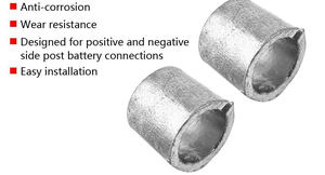 Manchons de batterie, adaptateurs universels pour bornes de batterie de voiture, manchons anode-cathode, cales pour bornes de batterie - Product Image 4