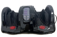 Masseur de pieds électrique portable avec boutons Shiatsu, vibration électrique, appareil de massage des pieds avec chaleur