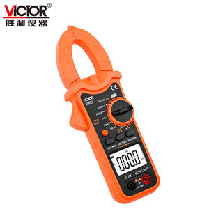มิเตอร์วัดกระแสไฟฟ้าแบบดิจิตอล VICTOR 606B+ รุ่น 5999 นับค่าได้ถึง 600V 600A AC พร้อมฟังก์ชั่น NCV ทดสอบไฟฟ้าแรงดันสูงโดยไม่ต้องสัมผัส  พร้อมไฟฉายในตัว  วัดค่าความต้านทานต่ำ - Product Image 4