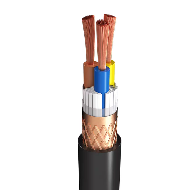 PVC Shielded 2-4 Core RVVP Cable Oxygen Free Copper Core Insulated Jacket Cable for Industrial Computer Signal Transmission Low