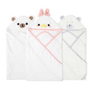 Peignoir pour bébé fabriqué en Chine, 100% bambou tissé, serviette à capuche avec motif animal <span class=keywords><strong>de</strong></span> dessin animé, antimicrobien, écologique, caractéristiques pour bébé - Product Image 1