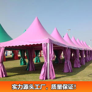 Carpa Piramidal Europea de 3x3m, de Poliéster, de Una Sola Capa, de Apertura Rápida, para Eventos al Aire Libre - Product Image 2