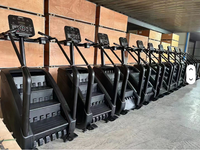 Appareil d'exercice Premium Stair Master avec écran tactile LED, machine d'escalade pour usage commercial en salle de sport