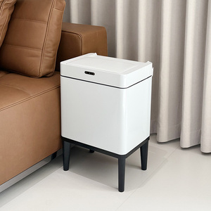 Poubelle coulissante haute avec capteur 22L <span class=keywords><strong>en</strong></span> acier inoxydable <span class=keywords><strong>pour</strong></span> cuisine - Product Image 6