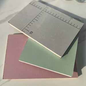 Plaque de plâtre hydrofuge et ignifuge 9MM 12.5MM 1220*2440mm pour murs ou plafonds - Product Image 1