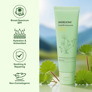 OEM y ODM verano protector brillo cómodo y ligero Centella Asiatica protector Sunscreem superventas - Product Image 4