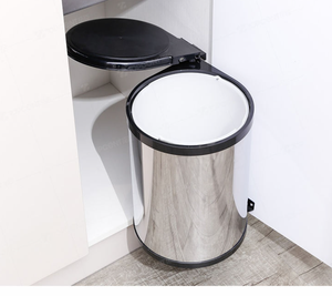 Cubo de basura para armario de cocina con tapa, bote de basura interior para armario - Product Image 4