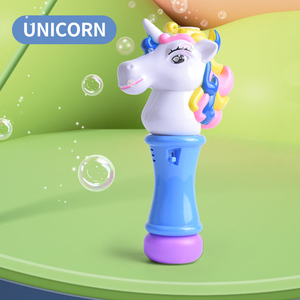 Bâton de baguette à bulles avec lumières LED baguette jouets pour enfants lumières LED et musique LED licorne baguette à bulles jouet lumineux - Product Image 5