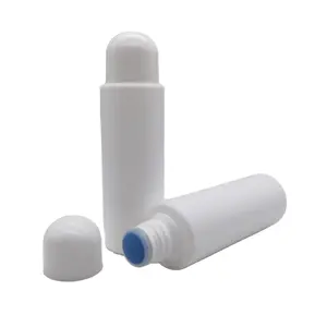 150ml HDPE Plastic Empty White Woven Cloth Nib Applicator Sponge Graffiti Bottle With Arc Screw Cap