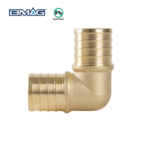 Raccords de tuyauterie d'<span class=keywords><strong>eau</strong></span> <span class=keywords><strong>potable</strong></span> sans plomb BMAG OEM, coudes en laiton sans plomb PEX X PEX, coudes à 90 degrés, raccords PEX - Product Image 5