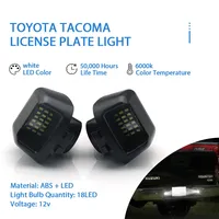 Lot de 2 feux de plaque d'immatriculation LED, ensemble de remplacement pour Nissan Frontier Titan Armada Xterra Suzuki Equator