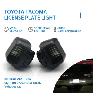 Juego de 2 Luces LED para Placa de Matrícula, Repuesto para Nissan Frontier, Titan, Armada, Xterra, Suzuki Equator - Product Image 3