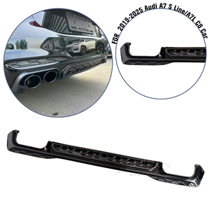 Nuovo Spoiler Posteriore Nero Lucido in Plastica, Diffusore Posteriore per <span class=keywords><strong>Audi</strong></span> A7 <span class=keywords><strong>S</strong></span> <span class=keywords><strong>Line</strong></span> A7L C8 2019 2020 <span class=keywords><strong>2021</strong></span> 2022 2023 2024 2025 - Product Image 1