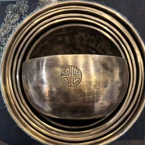 Cuencos de Metal de Cuarzo de 25 cm, Modelo Luna Llena, para Sanación, Meditación y Baño de Sonido - Product Image 4