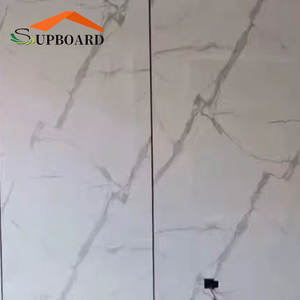 Convient à divers environnements, bois-plastique pour plafond, type marbre mexicain, panneaux muraux en <span class=keywords><strong>PVC</strong></span> avec panneau mural extérieur en <span class=keywords><strong>PVC</strong></span> - Product Image 1