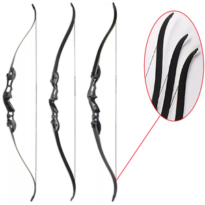 Hi Top-Arco recurvo de 30-60 libras para adulto, color negro y morado, flecha para caza y al aire libre - Product Image 4