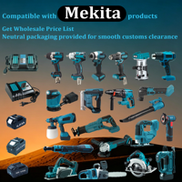 Kit d'outils électriques sans fil MKT, kit combiné d'outils électriques pour électricien avec perceuse à percussion rotative et meuleuse d'angle pour la rénovation