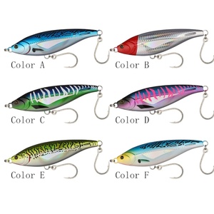 Señuelo de Pesca Tipo Lápiz de 15cm y 85g, 6 Colores, Hundimiento Lento, con Anzuelos Resistentes, para Pesca en Alta Mar, Lanzamiento Largo, para Atún y <span class=keywords><strong>Pez</strong></span> <span class=keywords><strong>Rey</strong></span>, <span class=keywords><strong>Precio</strong></span> de Fábrica - Product Image 3